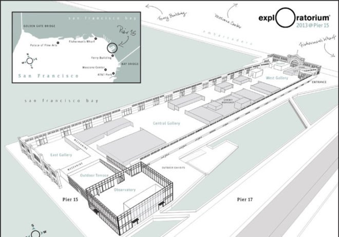 Exploratorium, Pier 15, Embarcadero, San Francisco, EHDD, GLS Landscape
