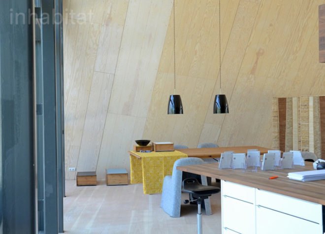 Denmark, Team DTU, FOLD, solar energy, PVT, photovoltaic, RAcell, Rockwood Aerowolle, Kerto wood, green design, sustainable design, DTU, Madrid, SDE 2012, Solar Decathlon Europe
