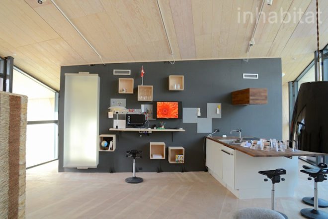 Denmark, Team DTU, FOLD, solar energy, PVT, photovoltaic, RAcell, Rockwood Aerowolle, Kerto wood, green design, sustainable design, DTU, Madrid, SDE 2012, Solar Decathlon Europe