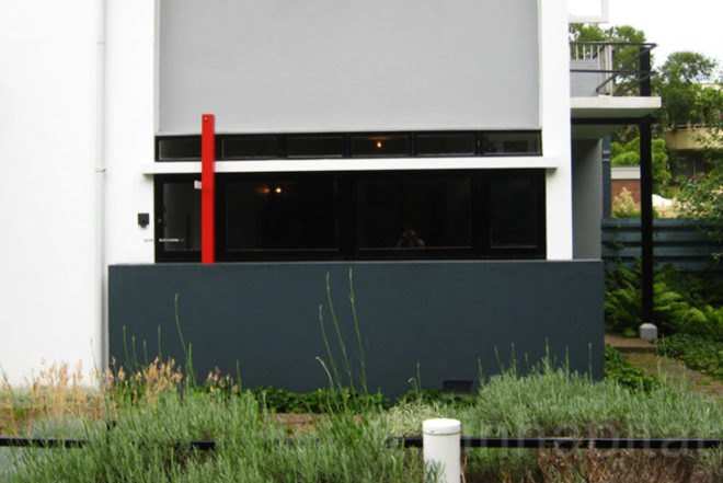 Rietveld Schröderhuis, Utrech, The Netherlands, Ana Lisa Alperovich, Piet Mondrian, Mrs. Truus Schröder-Schräder, Gerrit Rietveld, De Stijl's, Piet Mondrian, Red and Blue Chair, Dutch design, minimalistic, museum, UNESCO, opo-up furniture, sliding walls, cork floor, natural light, modern architecture, Architecture, Daylighting, Transforming Furniture