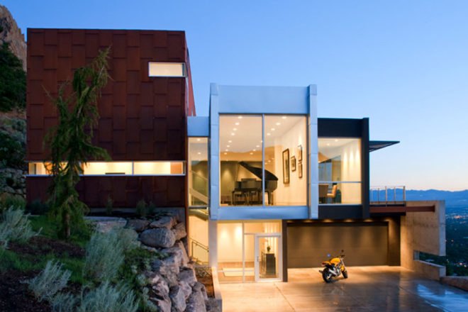 H-House, Axis Architects, salt lake city, green home, passive solar design, eco home