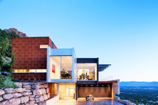 H-House, Axis Architects, salt lake city, green home, passive solar design, eco home