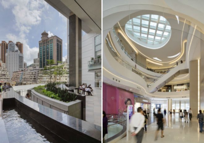 Hysan Place, Kohn Pedersen Fox, leed platinum pre-certification, mixed use tower, eco tower, hong kong