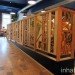 The Glad cafe, Glasgow, southside, 2012, green design, maklab, laser cutting, banisters, recyling