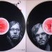 Kurt Cobain, Amy Winehouse, Andy Warhol, Lou Reed, Robert Plant, Jimmy Page, Oasis, the Rolling Stones , The Beatles, john Lennon, Paul McCartney, Record paintings, Vinyl Art, green design, eco design, sustainable design, Daniel Edlen, recycle art, record art, upcycled vinyl records,