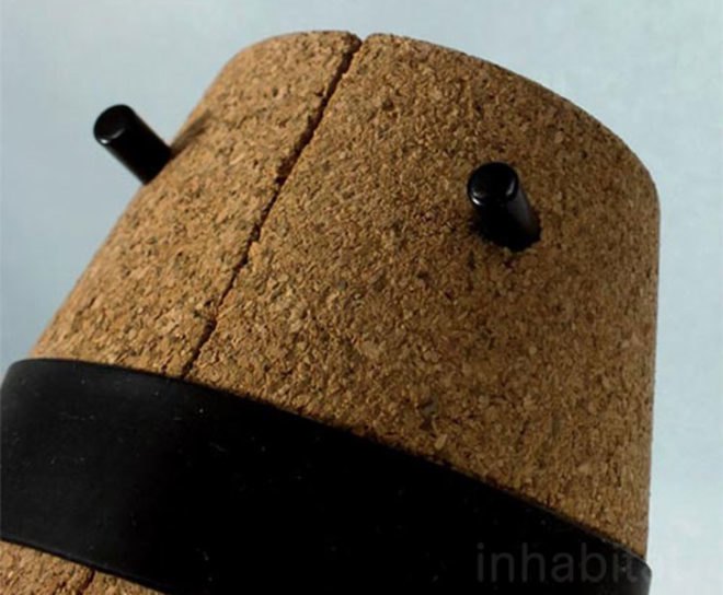 Kurk Lamp, Craig Foster, 100% Design, Emerging Designers, cork, lighting, eco design, sustainable design, green design