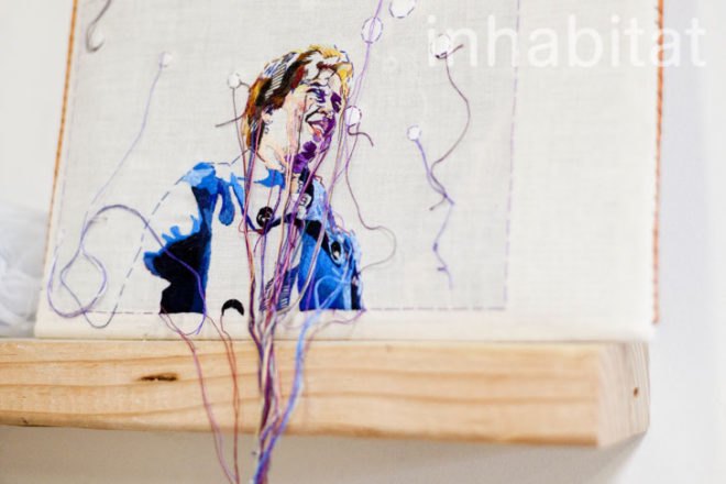 Lauren Dicioccio, embroidery, textile art, The Residency Workshop, San Francisco