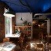 the glad cafe, glasgow, 2012, piano keys, coat hooks, green cafes, sustainable cafes, scotland, recycled furniture, interior design, southside,