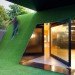 green design, eco design, sustainable design, Andrew Maynard Architects, cantilevers, louvers, artificial hill, HIll House