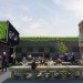 pop up market, Melbourne market, green building, container store, milk crate, portable bar, Melbourne graffiti,