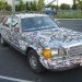 Mercedes Pens, the Pen Guy, dead pens, recycled pens, reclaimed art, eco art, costas schuler