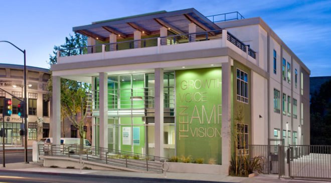 Berkeley, YMCA, PG&E, Teen Center, Noll & Tam Architects, LEED Platinum, LEED, renovation, urban, California