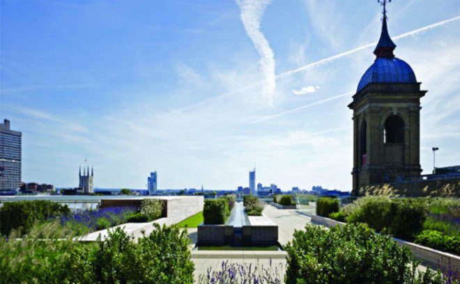 Nomura Headquarters, Fletcher Priest Architects, carbon neutral building, net zero, zero energy, london, solar power
