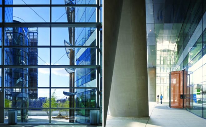 Nomura Headquarters, Fletcher Priest Architects, carbon neutral building, net zero, zero energy, london, solar power