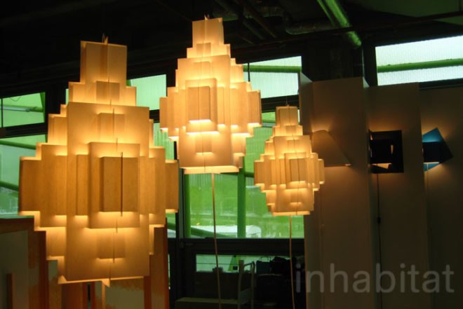 Now! Le Off, Paris Design Week, Paris, Les Docks, Cité de la Mode, Hisayo Sakamoto, Veronika Wildgrube, Well Well Designers, Beatrix Li-Chin Lus, Pierre Guillou, Henri Dejeant, paper, folded paper, pop-up, wood, fsc, cork, recycled wood, paper pulp, Green Products, Recycled Materials, Recycling / Compost, Botanical, DIY, Green Lighting, energy efficiency, design events