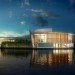 green design, eco design, sustainable design, Richard Meier & Partners, OCT Shenzhen Clubhouse, Shenzhen China, louvered facade, sustainable building