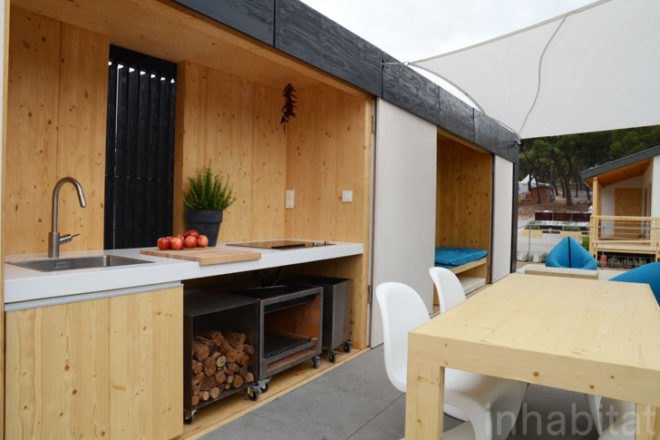 Hungary, ODOO, SDE 2012, Solar Decathlon Europe, Madrid, green design, sustainable design, eco-design, solar energy, clean tech, vertical solar panels, rainwater collective, passive design