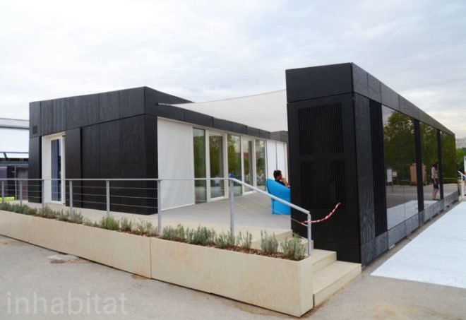 Hungary, ODOO, SDE 2012, Solar Decathlon Europe, Madrid, green design, sustainable design, eco-design, solar energy, clean tech, vertical solar panels, rainwater collective, passive design