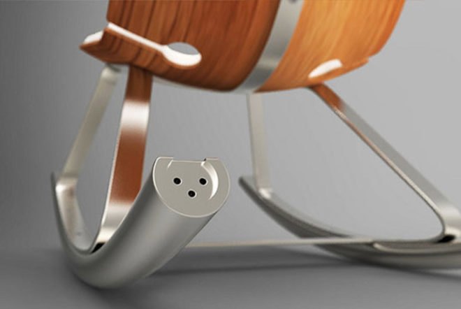 Otarky, Rocking Chair, Modern Furniture, Renewable Energy, Electric Generator, Electricity, Igor Gitelstain, Israel