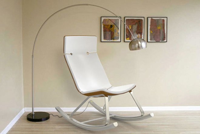 Otarky, Rocking Chair, Modern Furniture, Renewable Energy, Electric Generator, Electricity, Igor Gitelstain, Israel