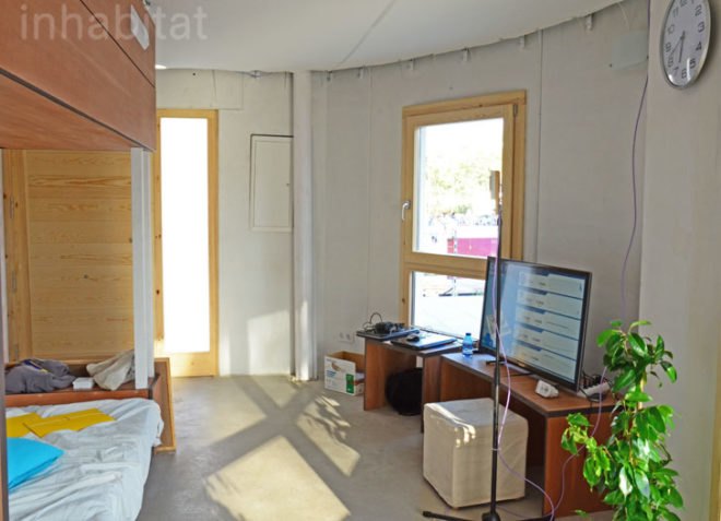 solar decathlon europe, SDE 2012, Unizar, Casa PI, Madrid, elevator, prefabricated design, sustainable design, eco-design, green design, madrid, villa solar