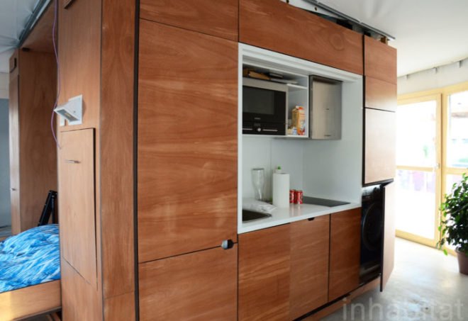 solar decathlon europe, SDE 2012, Unizar, Casa PI, Madrid, elevator, prefabricated design, sustainable design, eco-design, green design, madrid, villa solar
