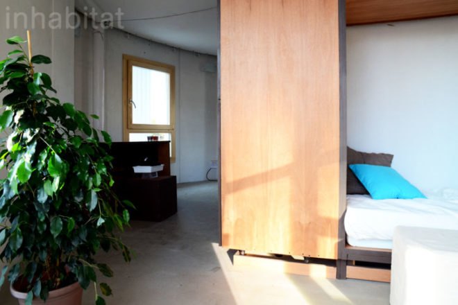solar decathlon europe, SDE 2012, Unizar, Casa PI, Madrid, elevator, prefabricated design, sustainable design, eco-design, green design, madrid, villa solar