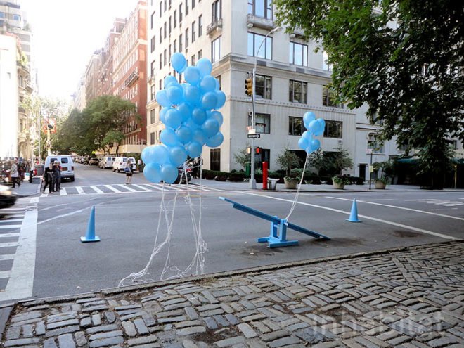 park(ing) Day, Pop up parks, Green design, eco design, sustainable design, Manhattan, Bike MS New York City, Mise en Parc, Andrew M. Emmet, HSH Park(ing) day, B-Cloud Park, GUAPA Open Space