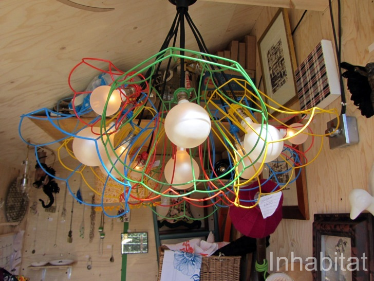 Skeleton Lampshades, Donna Walker, Traces 'junk' shop, tom dixon, the dock, london, London design festival 2012, be open