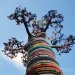 green design, eco design, sustainable design, Under the Baobab Tree, recycled fabric, recycle art, eco art, recycled sculpture, Thames, Southbank Centre, Waterloo Station, Pirate Technics, London Olympics
