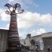 green design, eco design, sustainable design, Under the Baobab Tree, recycled fabric, recycle art, eco art, recycled sculpture, Thames, Southbank Centre, Waterloo Station, Pirate Technics, London Olympics