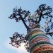 green design, eco design, sustainable design, Under the Baobab Tree, recycled fabric, recycle art, eco art, recycled sculpture, Thames, Southbank Centre, Waterloo Station, Pirate Technics, London Olympics