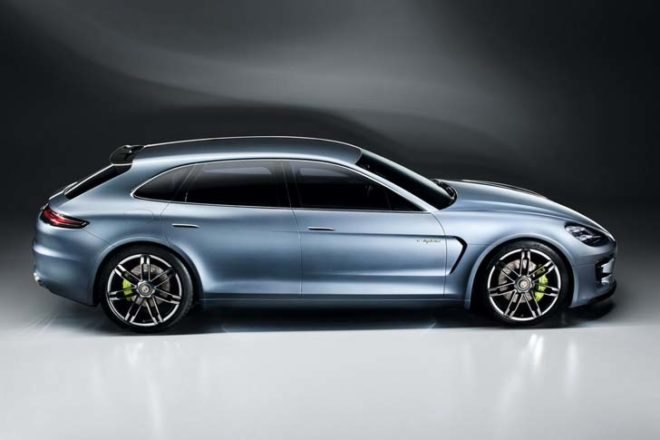 Porsche Panamera Sport Turismo Plug-In Hybrid Concept, Porsche, Porsche hybrid, Porsche plug-in hybrid, 2012 Paris Motor Show, green car, green sports car, green transportation, green concept car