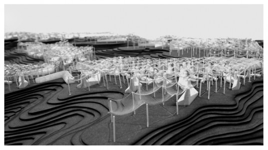 otto ng, ted conference, powerscape, solar canopy, solar power, solar energy, canopy, geoengineering, habitat, tent, design,