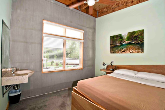 Crash Pad Hostel, Chattanooga, Tennessee, Green, Sustainable, LEED Platinum, Hostel, Artisan, Reclaimed Materials, Solar Power, Greywater, River Street Architecture