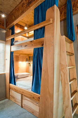 Crash Pad Hostel, Chattanooga, Tennessee, Green, Sustainable, LEED Platinum, Hostel, Artisan, Reclaimed Materials, Solar Power, Greywater, River Street Architecture