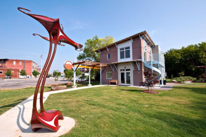 Crash Pad Hostel, Chattanooga, Tennessee, Green, Sustainable, LEED Platinum, Hostel, Artisan, Reclaimed Materials, Solar Power, Greywater, River Street Architecture