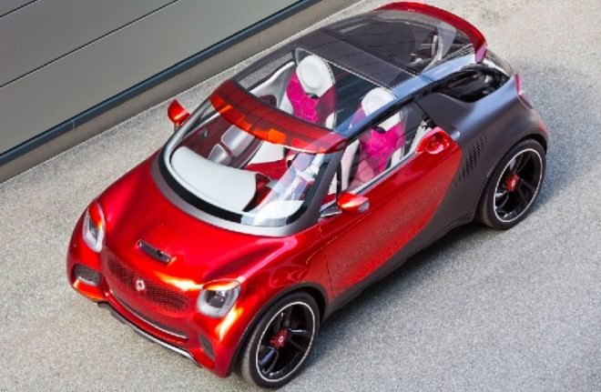 smart, smart fortwo, smart forstars concept, 2012 paris motor show, electric car, green transportation, green car, electric motor, personal electric vehicle, concept electric vehicle