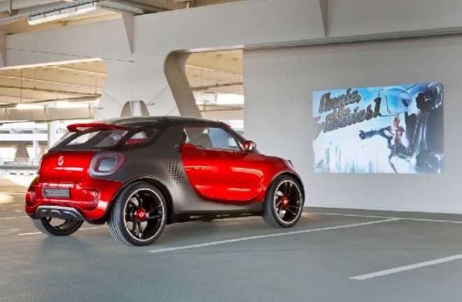 smart, smart fortwo, smart forstars concept, 2012 paris motor show, electric car, green transportation, green car, electric motor, personal electric vehicle, concept electric vehicle