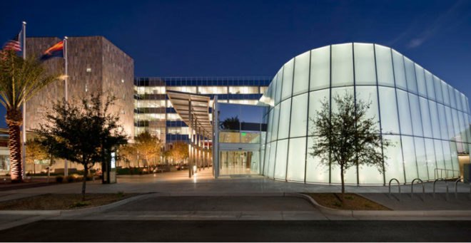 Chandler City Hall, Chandler, Arizona, Government, Sustainable, Architecture, LEED, FSC Wood, Daylighting, LEED Gold, Energy Efficient