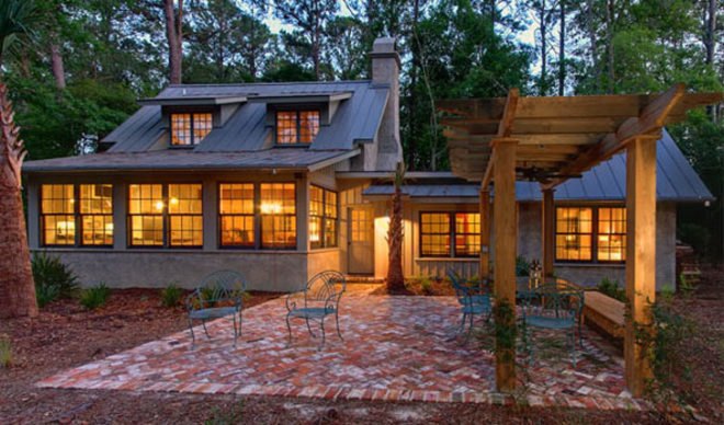 BRZ Architecture, Spring Island, LEED Platinum, cottage, rustic, house, residence, sustainable, South Carolina, luxury, gated community, Lowcountry, energy efficient, reclaimed wood, recycled materials