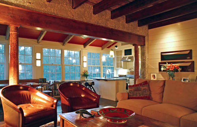 BRZ Architecture, Spring Island, LEED Platinum, cottage, rustic, house, residence, sustainable, South Carolina, luxury, gated community, Lowcountry, energy efficient, reclaimed wood, recycled materials