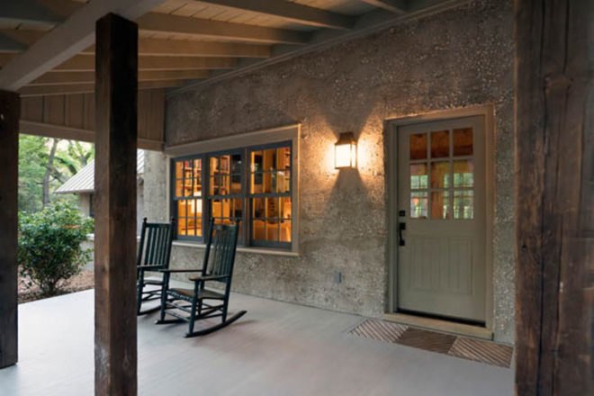 BRZ Architecture, Spring Island, LEED Platinum, cottage, rustic, house, residence, sustainable, South Carolina, luxury, gated community, Lowcountry, energy efficient, reclaimed wood, recycled materials