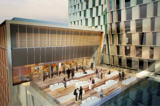Stockholm City Station, 3XN, stockholm, mixed use development, green roof, train station