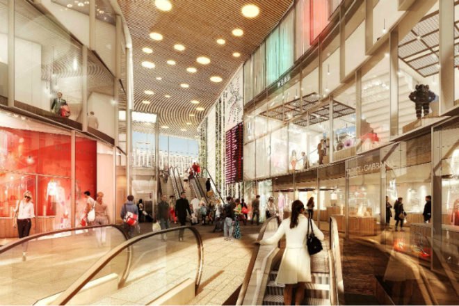 Stockholm City Station, 3XN, stockholm, mixed use development, green roof, train station