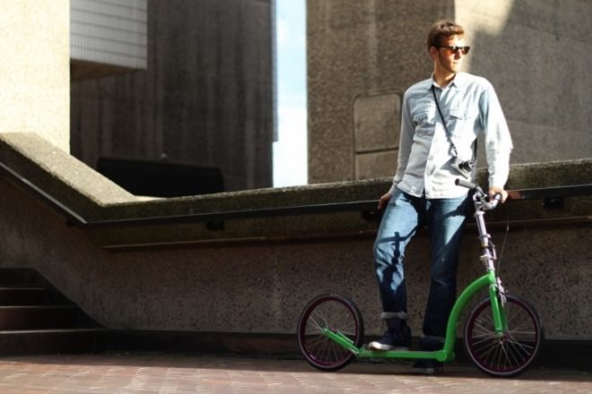swifty scooters, jason iftakhar, camila iftakher, scooters, eco design, adult scooters, swiftyOne