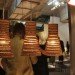 Corrugated Cardboard Lamps, Tabitha Bargh, Designjunction, Recycled Cardboard, Handmade Lamps, Sustainable Lighting, London Design Festival 2012, Danboru1, Danboru2