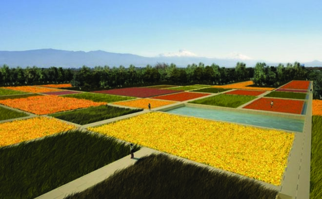 habitat restoration, urban boundary, ecological renovation of a city, Texcoco Lake Ecological Park, Texcoco Lake, Mexico City, climate change, sustainable megacity management, hydrological infrastructure, green infrastructure, landscape urbanism