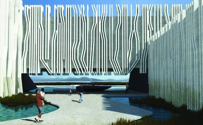 habitat restoration, urban boundary, ecological renovation of a city, Texcoco Lake Ecological Park, Texcoco Lake, Mexico City, climate change, sustainable megacity management, hydrological infrastructure, green infrastructure, landscape urbanism