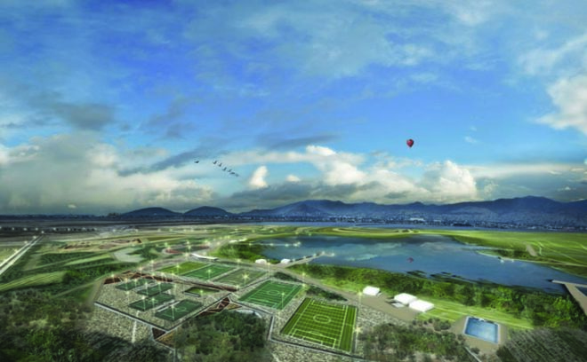 habitat restoration, urban boundary, ecological renovation of a city, Texcoco Lake Ecological Park, Texcoco Lake, Mexico City, climate change, sustainable megacity management, hydrological infrastructure, green infrastructure, landscape urbanism